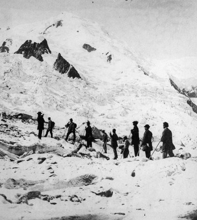 Prinz Arthur in der Schweiz, 1865 von English Photographer